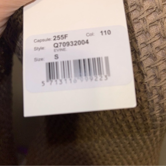 NWT By Malene Birger Woman Evine Beige Linen Cotton Blend Mesh Maxi Dress - Picture 7 of 10